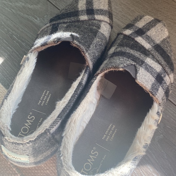 Toms cozy plaid slippers - Picture 3 of 5